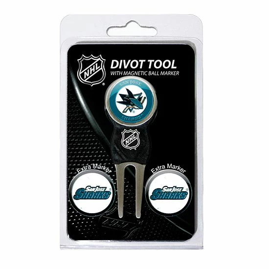 Best reviews of ๐ Unbranded Team Golf San Jose Sharks 4-pc. Divot Tool & Ball Marker Set ๐