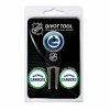Cheap 🥰 Unbranded Team Golf Vancouver Canucks 4-pc. Divot Tool & Ball Marker Set 🤩