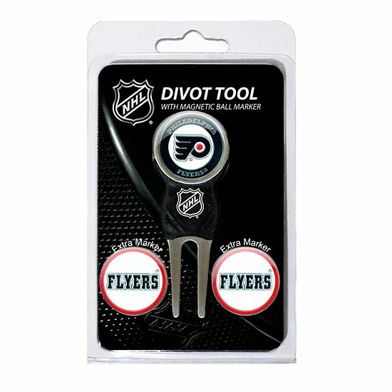 Cheap ⌛ Unbranded Team Golf Philadelphia Flyers 4-pc. Divot Tool & Ball Marker Set ⭐