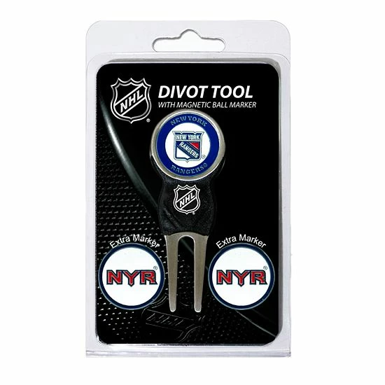 Cheapest ๐ Unbranded Team Golf New York Rangers 4-pc. Divot Tool & Ball Marker Set โ๏ธ