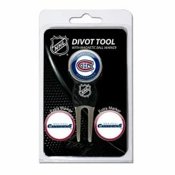 Flash Sale 👏 Unbranded Team Golf Montreal Canadiens 4-pc. Divot Tool & Ball Marker Set 🔔