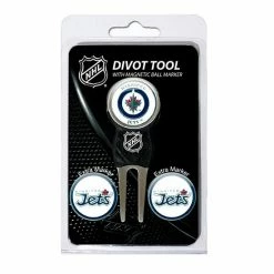 Wholesale ❤️ Unbranded Team Golf Winnipeg Jets 4-pc. Divot Tool & Ball Marker Set ⭐