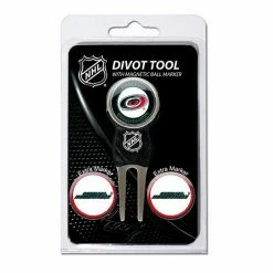 Promo 😍 Unbranded Team Golf Carolina Hurricanes 4-pc. Divot Tool & Ball Marker Set ⌛