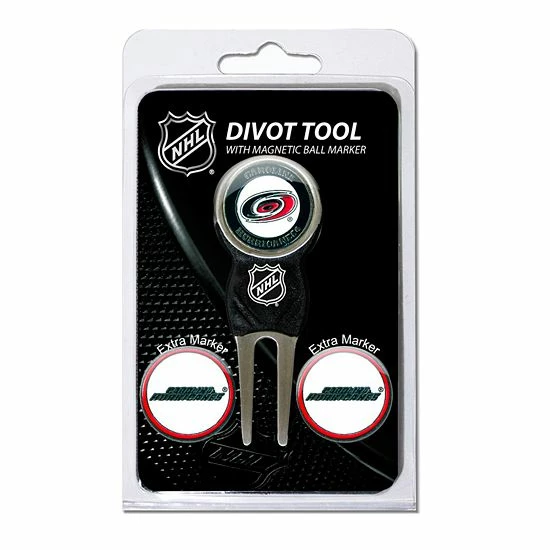 Promo ๐ Unbranded Team Golf Carolina Hurricanes 4-pc. Divot Tool & Ball Marker Set โ