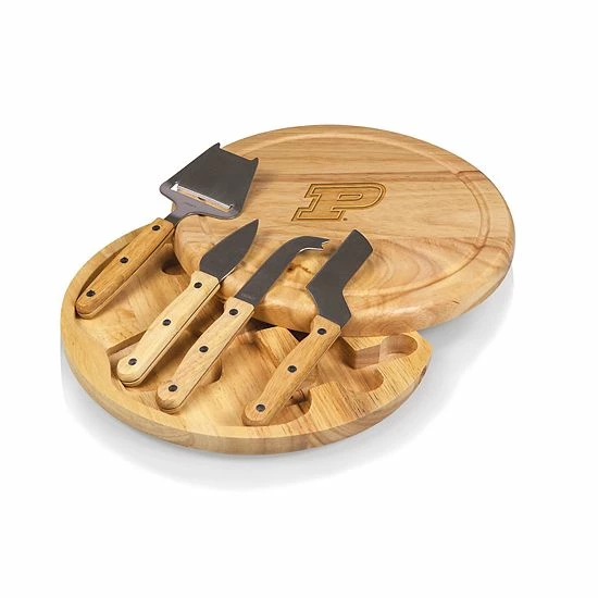 Top 10 🤩 Unbranded Picnic Time Purdue Boilermakers Circo Cheese Cutting Board Set 🎁 - Image 2