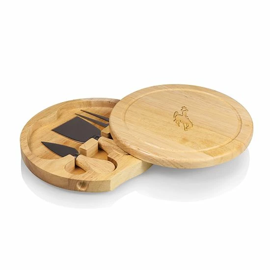 Cheapest ⭐ Unbranded Wyoming Cowboys Brie Cheese Cutting Board Set 🧨 - Image 2