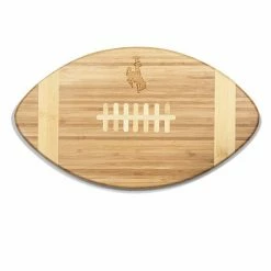 Wholesale 😀 Unbranded Wyoming Cowboys Touchdown Football Cutting Board Serving Tray 😉