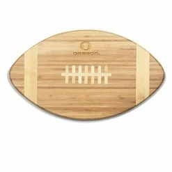 Best Sale 🔔 Unbranded Oregon Ducks Touchdown Football Cutting Board Serving Tray 🎉