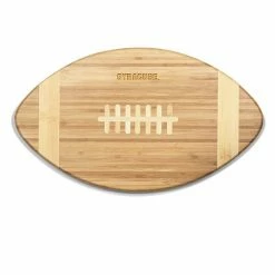 Discount 🎁 Unbranded Syracuse Orange Touchdown Football Cutting Board Serving Tray 👏