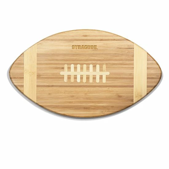 Discount 🎁 Unbranded Syracuse Orange Touchdown Football Cutting Board Serving Tray 👏