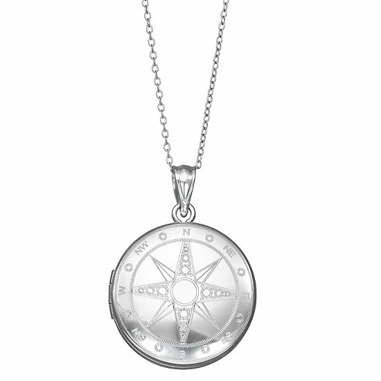 Best reviews of 🧨 Unbranded Sterling Silver Compass Locket Necklace ⭐