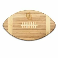 Outlet 🎁 Unbranded Oklahoma Sooners Touchdown Football Cutting Board Serving Tray 🎁