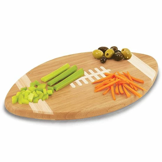 Buy ๐ฅ Unbranded Michigan State Spartans Touchdown Football Cutting Board Serving Tray โจ - Image 2