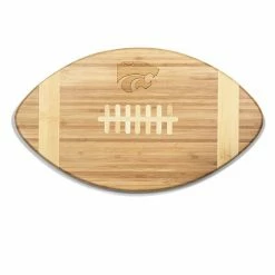 Hot Sale 🥰 Unbranded Kansas State Wildcats Touchdown Football Cutting Board Serving Tray 😍