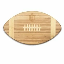 Flash Sale 👍 Unbranded Indiana Hoosiers Touchdown Football Cutting Board Serving Tray 🌟