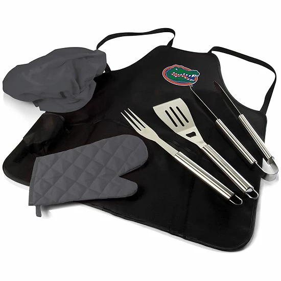 Budget ๐ Unbranded Picnic Time Florida Gators BBQ Apron Pro Grill Set โ๏ธ