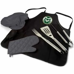 Flash Sale 🌟 Unbranded Picnic Time Colorado State Rams BBQ Apron Pro Grill Set ✔️
