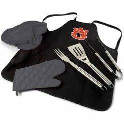 Brand new ⌛ Unbranded Picnic Time Auburn Tigers BBQ Apron Pro Grill Set 😍