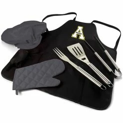 Best deal ❤️ Unbranded Picnic Time Appalachian State Mountaineers BBQ Apron Pro Grill Set 😉