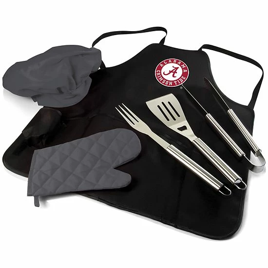 Budget 🤩 Unbranded Picnic Time Alabama Crimson Tide BBQ Apron Pro Grill Set 💯