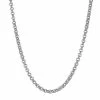 Cheapest ⌛ Unbranded Sterling Silver 20 Inch Double Rolo Chain Necklace ⭐