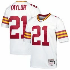New 👏 Unbranded Men's Mitchell & Ness Sean Taylor White Washington Football Team 2007 Legacy Replica Jersey 🥰