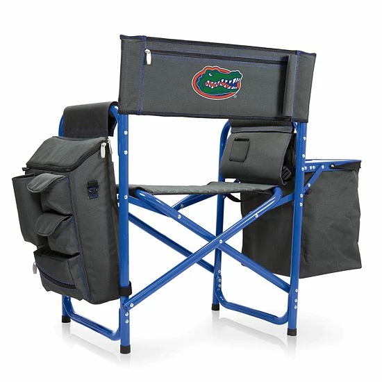 Brand new ⌛ Unbranded Picnic Time Florida Gators Fusion 🎒 Backpack Chair With Cooler Fld Blue 👏 - Image 5