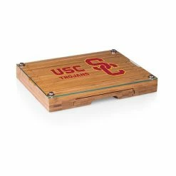 Brand new ⌛ Unbranded USC Trojans Concerto Glass-Top Cutting Board Set 👏