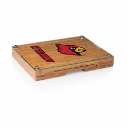 Cheapest 👍 Unbranded Louisville Cardinals Concerto Glass-Top Cutting Board Set 🔔