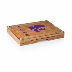 Cheap 🌟 Unbranded Kansas State Wildcats Concerto Glass-Top Cutting Board Set ✨