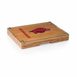 Best deal 🤩 Unbranded Arkansas Razorbacks Concerto Glass-Top Cutting Board Set ⌛