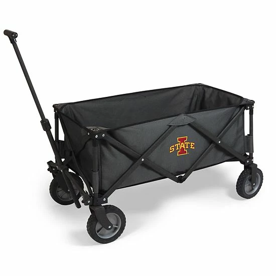 Outlet 🎉 Unbranded Picnic Time Iowa State Cyclones Portable Utility Wagon 😀