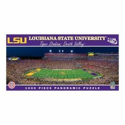 Wholesale 👏 Unbranded LSU Tigers Panoramic 1000-Piece Puzzle ⌛