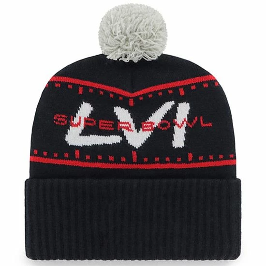 Top 10 ๐ Unbranded Men's '47 Navy Los Angeles Rams Super Bowl LVI Bound View Cuffed Pom Knit Hat ๐ฅ - Image 3