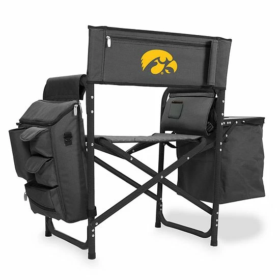Promo ๐ Unbranded Picnic Time Iowa Hawkeyes Fusion ๐ Backpack Chair With Cooler ๐