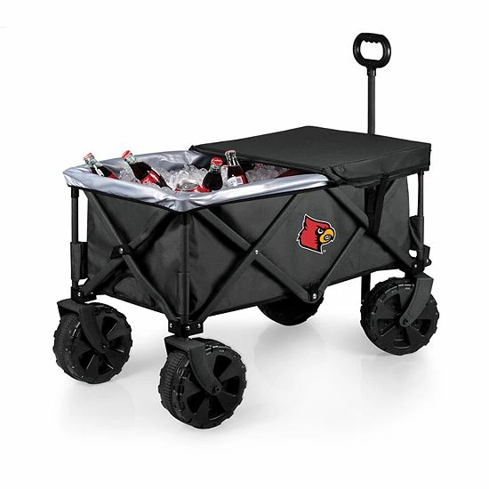 Cheap 🥰 Unbranded Picnic Time Louisville Cardinals Adventure All-Terrain Wagon 👍 - Image 2