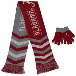 Promo ❤️ Unbranded FOCO Crimson Alabama Crimson Tide Glove & Scarf Combo Set ✨