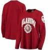 Best deal 🌟 Unbranded 👩 Women's Crimson Oklahoma Sooners Edith Long Sleeve T-Shirt 😀