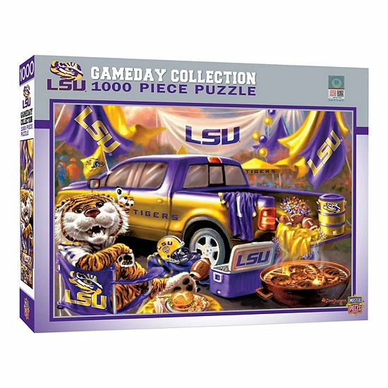 Best Sale 🎉 Unbranded LSU Tigers Gameday 1000-Piece Puzzle 👍 - Image 2