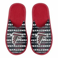 Deals 😉 Unbranded Men's FOCO Atlanta Falcons Scuff Logo Slide Slippers 😉