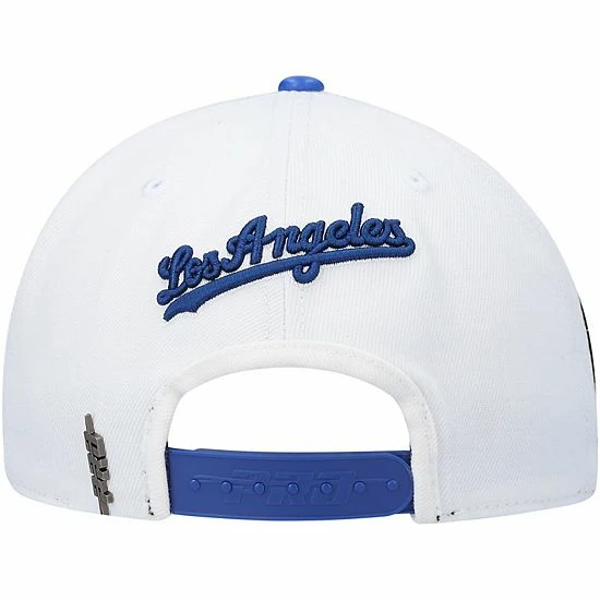 Promo ๐ Unbranded Men's Pro Standard White/Royal Los Angeles Dodgers Logo Snapback Hat โญ - Image 5