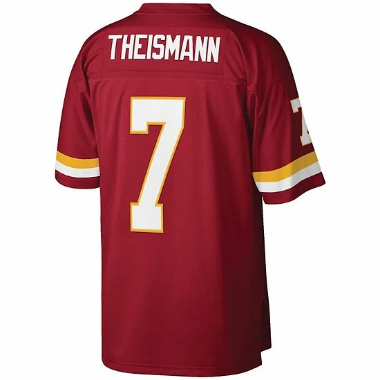Budget ๐ฏ Unbranded Men's Mitchell & Ness Joe Theismann Burgundy Washington Football Team Legacy Replica Jersey โค๏ธ - Image 4