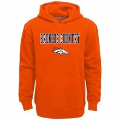 Outlet 😍 Unbranded Kids 7-20 Denver Broncos Team Slogan Fleece Hoodie 🛒