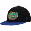 Budget 😉 Unbranded Men's Top Of The World Black/Royal Florida Gators Team Color Two-Tone Fitted Hat 🎉