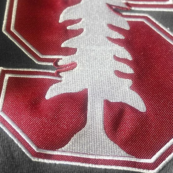 Hot Sale ❤️ Unbranded Youth Stadium Athletic Charcoal Stanford Cardinal Big Logo Pullover Hoodie 🧨 - Image 3