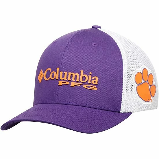Brand new 🛒 Unbranded Men's Columbia Purple Clemson Tigers Collegiate PFG Flex Hat ⌛ - Image 2