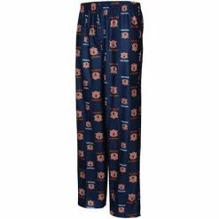 Brand new 💯 Unbranded Auburn Tigers Youth Navy Blue Team Logo Flannel Pajama Pants 🛒