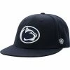 Hot Sale 🥰 Unbranded Men's Top Of The World Navy Penn State Nittany Lions Team Color Fitted Hat 🧨