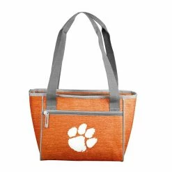 Flash Sale 👏 Unbranded NCAA Clemson Tigers Crosshatch 16-Can Cooler Tote 🥰