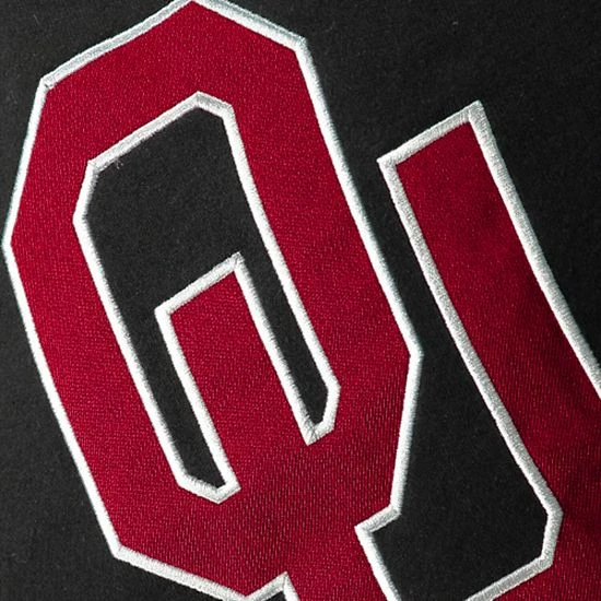 Cheap ✔️ Unbranded Youth Stadium Athletic Black Oklahoma Sooners Big Logo Pullover Hoodie 🤩 - Image 3